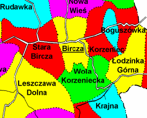 [bircza.pl administrative area map, 2006]