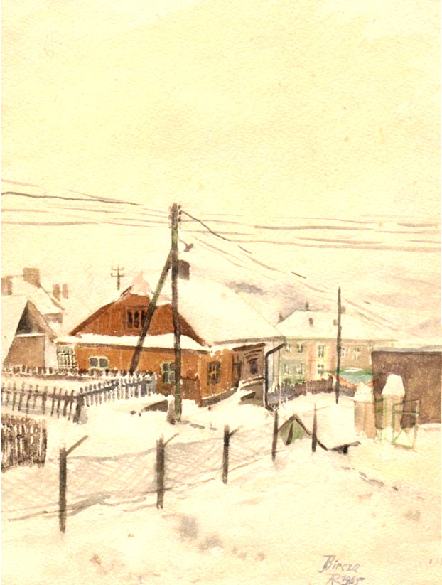 [click to view a larger image—bircza in winter (painting)]